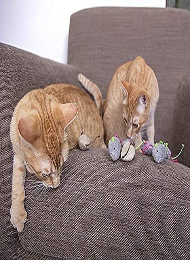 D&C PAWS Cat Toy Mice, Cat and Kitten Toy Mouse 3 Pcs Pack - Image 3